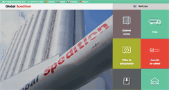 Desktop Screenshot of globalspedition.com